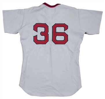 1978 Eddie Yost Game Used Boston Red Sox Road Jersey